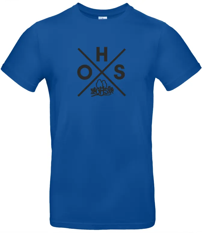T-Shirt Otto-Hahn-Schule Kreuz (Druck schwarz)